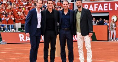 The 50 best tennis players of all time as Novak Djokovic toe-to-toe with Serena Williams