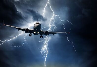 Horror as lightning strikes packed plane with holidaymakers terrified onboard
