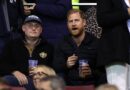 Prince Harry booed on surprise appearance at rugby match after return to UK