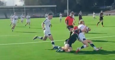 Rugby match halted as player suffers 'major' injury and crowd stunned into silence