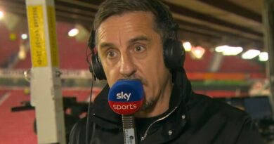 Gary Neville calls out two Man Utd stars after Tottenham draw – 'Get a grip'