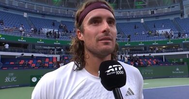 Stefanos Tsitsipas asks fans to give him answers after 'manifesting' Shanghai upset
