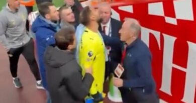 Man City star in furious confrontation with Liverpool fans as unseen footage emerges