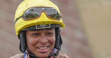 History-making female jockey slapped with immediate ban and horse disqualified