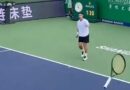 Tennis star issues 'deep apology' after launching racket into stands in wild meltdown