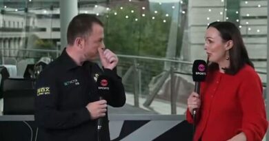 Mark Allen makes emotional statement after distressing live TV interview