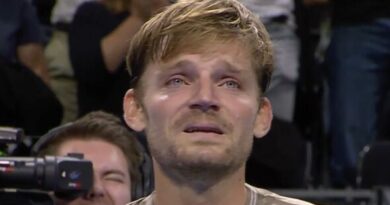 Tennis star in tears as he's forced to cancel party after delaying retirement