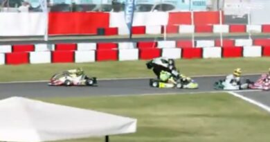 Toto Wolff's nine-year-old son in scary crash as two cars drive over him