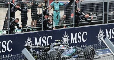 US GP result: Lewis Hamilton fails as Kimi Antonelli wins but denied F1 title just yet