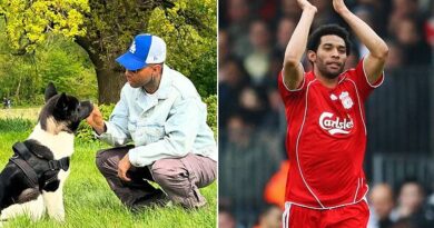 Former Liverpool and Arsenal star mauled by dog and hospitalised in terrifying attack