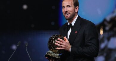 Harry Kane's emotional Ballon d'Or speech in full as England captain fights back tears
